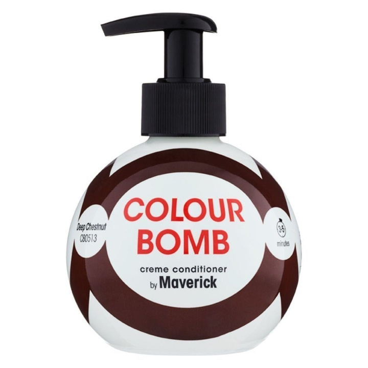 Colour Bomb - Deep Chestnut 250ml i gruppen SKØNHED & HELSE / Hår og styling / Hårpleje / Hårfarve / Hårfarve & Farve bombe hos TP E-commerce Nordic AB (C03340)