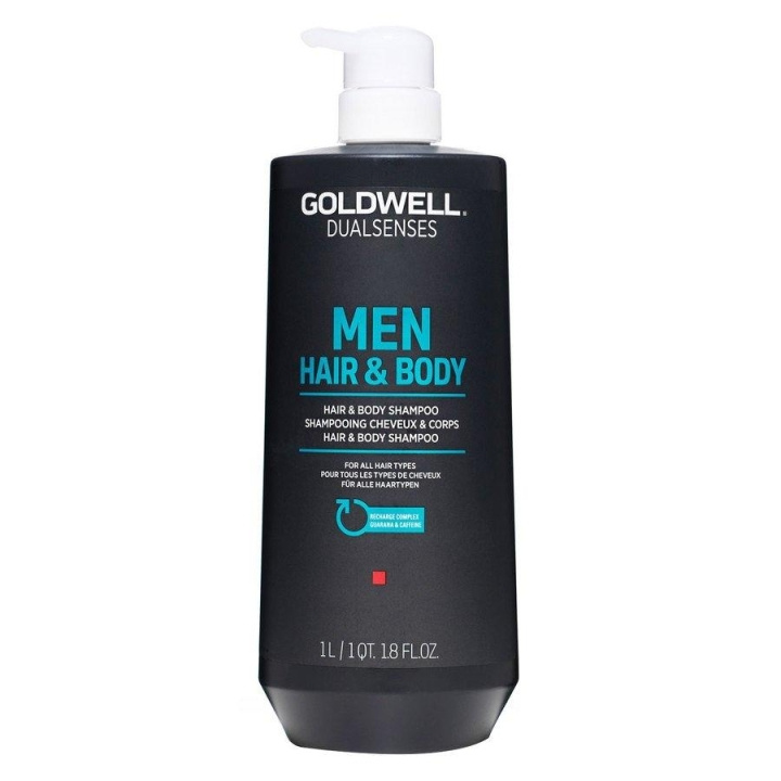 Goldwell Dualsenses Men Hair & Body Shampoo 1000ml i gruppen SKØNHED & HELSE / Hår og styling / Hårpleje / Shampoo hos TP E-commerce Nordic AB (C04097)