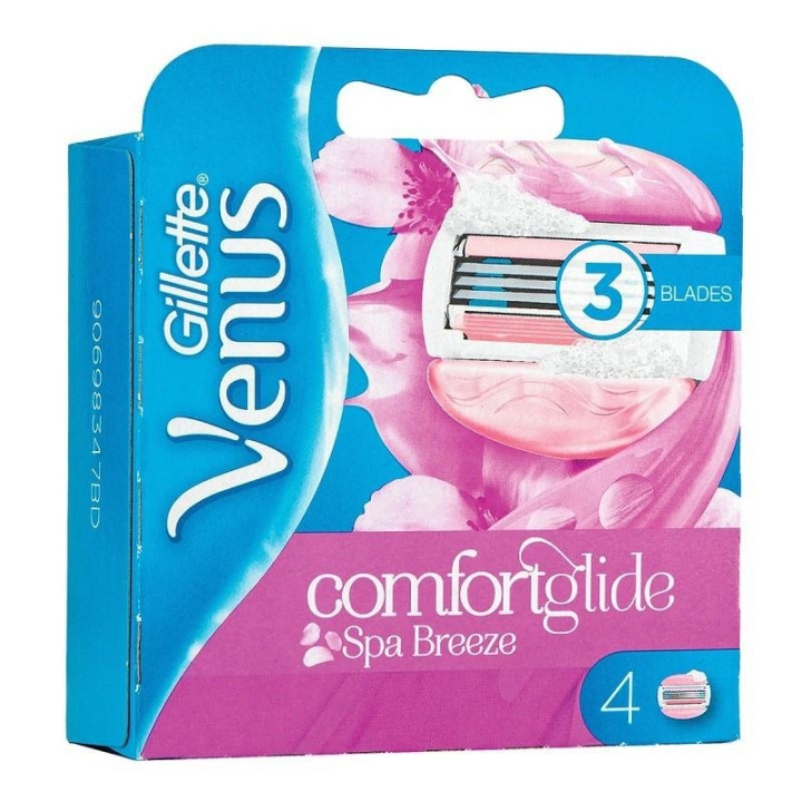 Gillette Venus Spa Breeze Blades 4-pack i gruppen SKØNHED & HELSE / Hår og styling / Barbering og trimning / Barberskraber og tilbehør hos TP E-commerce Nordic AB (C04964)