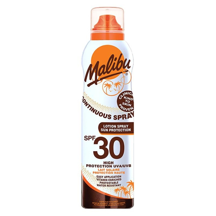 Malibu Continuous Lotion Spray SPF30 175ml i gruppen SKØNHED & HELSE / Hudpleje / Tanning / Solbeskyttelse hos TP E-commerce Nordic AB (C05149)