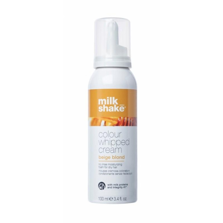 Milk_Shake Colour Whipped Cream Beige Blonde 100ml i gruppen SKØNHED & HELSE / Hår og styling / Hårpleje / Hårfarve / Hårfarve & Farve bombe hos TP E-commerce Nordic AB (C05339)