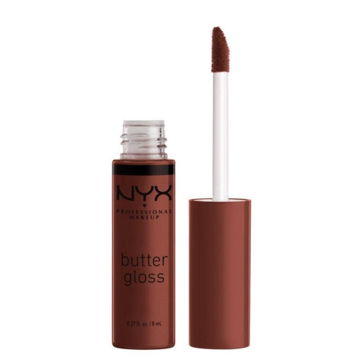 NYX PROF. MAKEUP Butter Lip Gloss - Brownie Drip i gruppen SKØNHED & HELSE / Makeup / Læber / Lip gloss hos TP E-commerce Nordic AB (C05416)