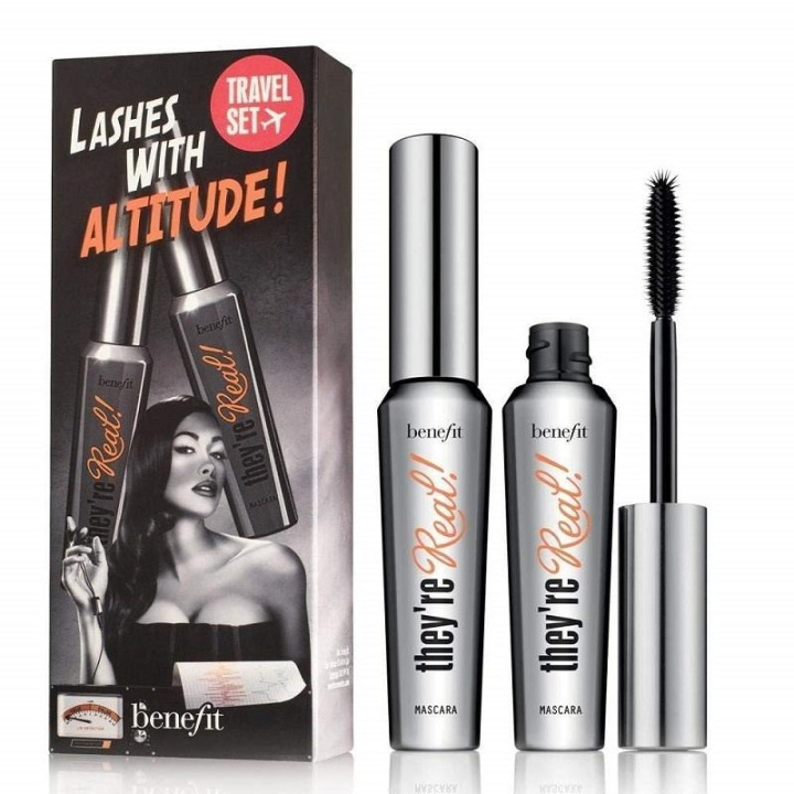 Benefit Duo Set: They\'re Real! Mascara Jet Black 2x8,5 g i gruppen SKØNHED & HELSE / Makeup / Øjne og øjenbryn / Mascara hos TP E-commerce Nordic AB (C05757)