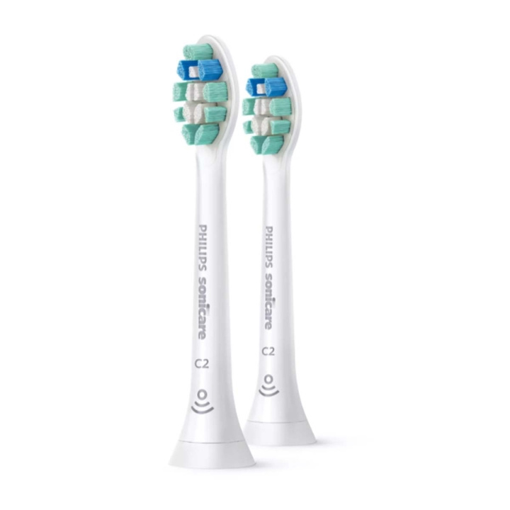 HX9022/10 Sonicare C2 Optimal Plaque Defence 2 stk i gruppen SKØNHED & HELSE / Oral pleje / Tilbehør til elektriske tandbørster hos TP E-commerce Nordic AB (C06208)