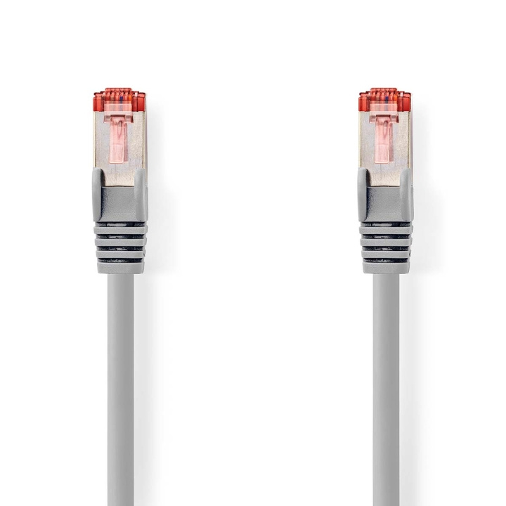 Nedis Kat 6 kabel | RJ45 Han | RJ45 Han | S/FTP | 2.00 m | Indendørs | Runde | LSZH | Grå | Box i gruppen COMPUTERTILBEHØR / Kabler og adaptere / Netværkskabler / Cat6 hos TP E-commerce Nordic AB (C07456)