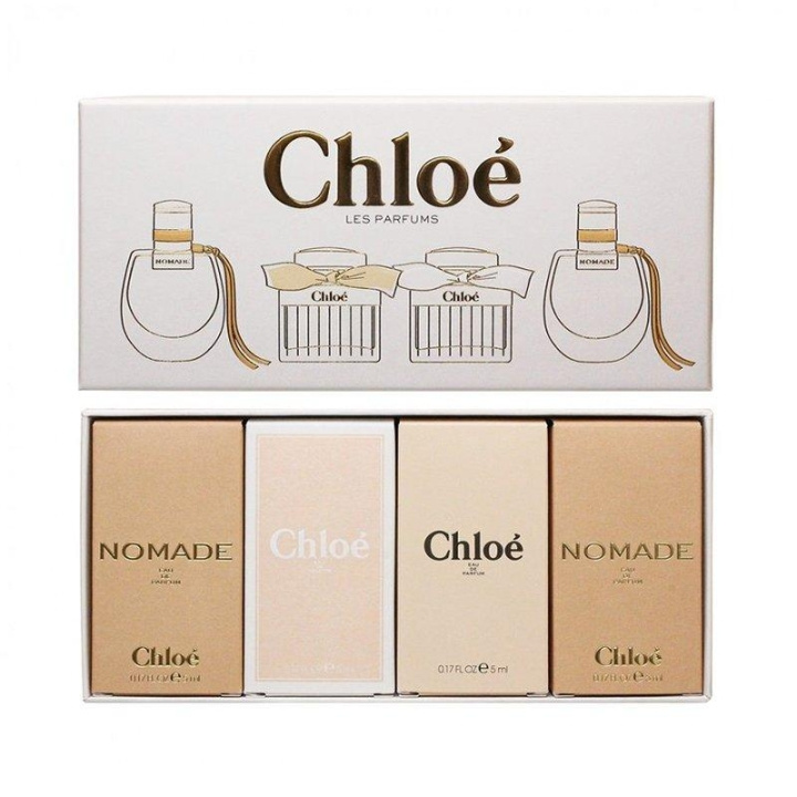 Giftset Chloé Les Parfums 4x5ml i gruppen SKØNHED & HELSE / Gaveæske / Gaveæske til hende hos TP E-commerce Nordic AB (C09416)