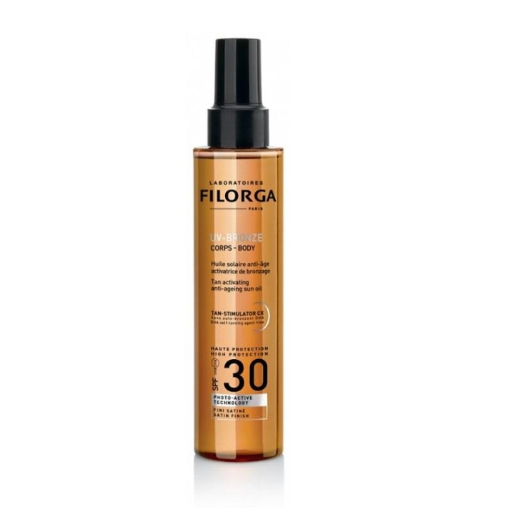 Filorga Uv-Bronze Tan Activating Anti- Ageing Sun Oil Spf30 150ml i gruppen SKØNHED & HELSE / Hudpleje / Tanning / Solbeskyttelse hos TP E-commerce Nordic AB (C09423)