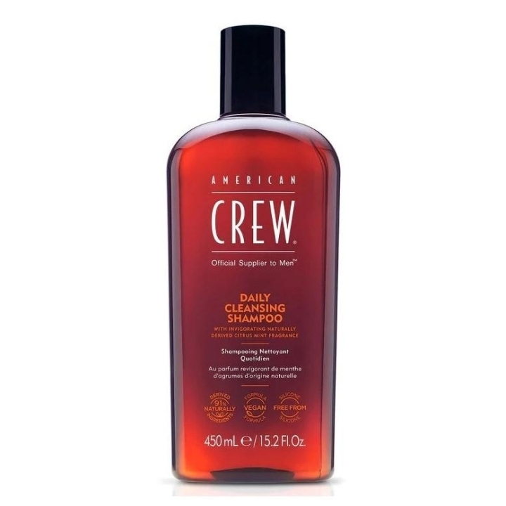 American Crew Daily Cleansing Shampoo 450ml i gruppen SKØNHED & HELSE / Hår og styling / Hårpleje / Shampoo hos TP E-commerce Nordic AB (C09494)