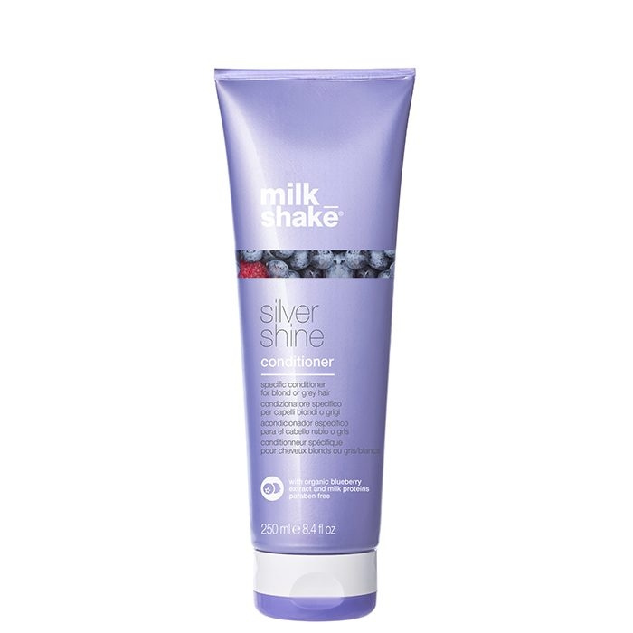 Milk_Shake Silver Shine Conditioner 250ml i gruppen SKØNHED & HELSE / Hår og styling / Hårpleje / Hårfarve / Sølv balsam hos TP E-commerce Nordic AB (C10273)