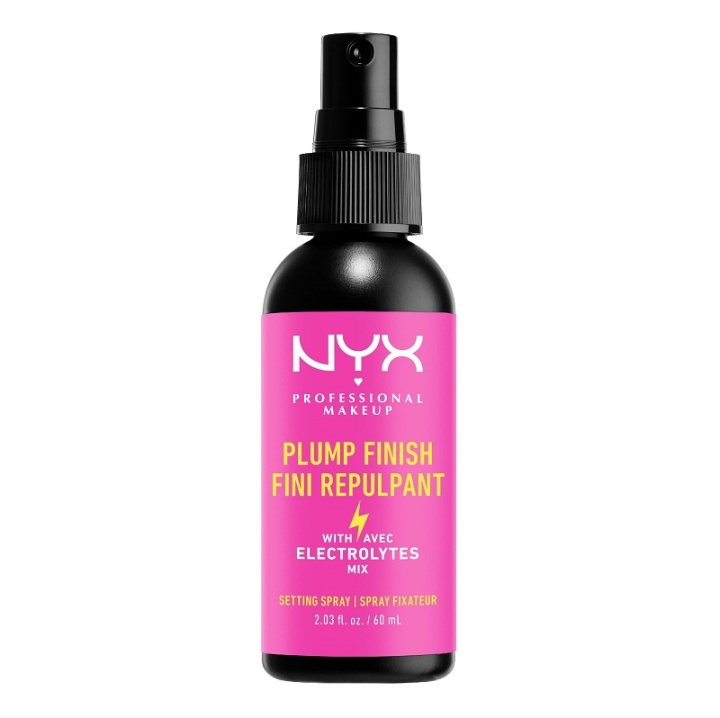 NYX PROF. MAKEUP Plump Finish Setting Spray 60ml i gruppen SKØNHED & HELSE / Makeup / Makeup ansigt / Setting Spray hos TP E-commerce Nordic AB (C10408)