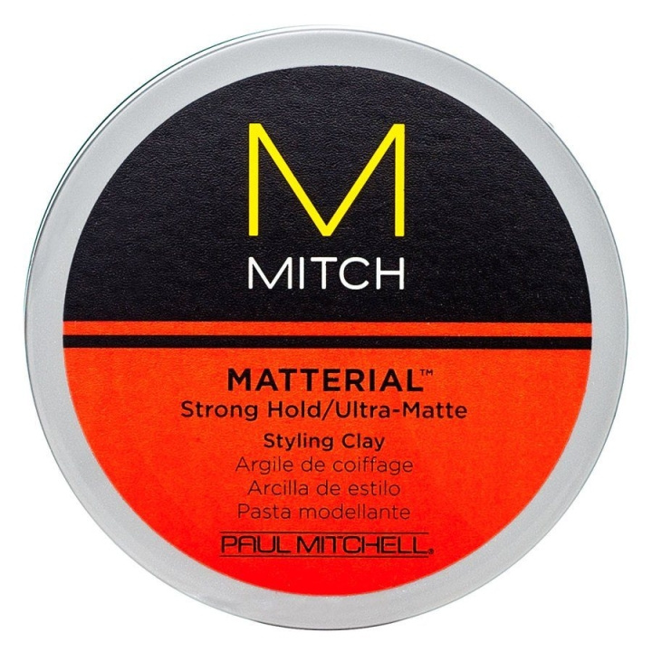 Paul Mitchell Mitch Matterial Strong Hold Styling Clay 85g i gruppen SKØNHED & HELSE / Hår og styling / Hår styling / Hår Voks hos TP E-commerce Nordic AB (C10447)