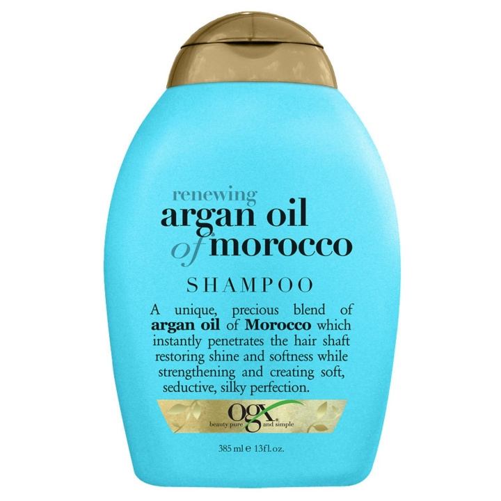 OGX Renewing Argan Oil of Morocco Shampoo 385ml i gruppen SKØNHED & HELSE / Hår og styling / Hårpleje / Shampoo hos TP E-commerce Nordic AB (C10582)