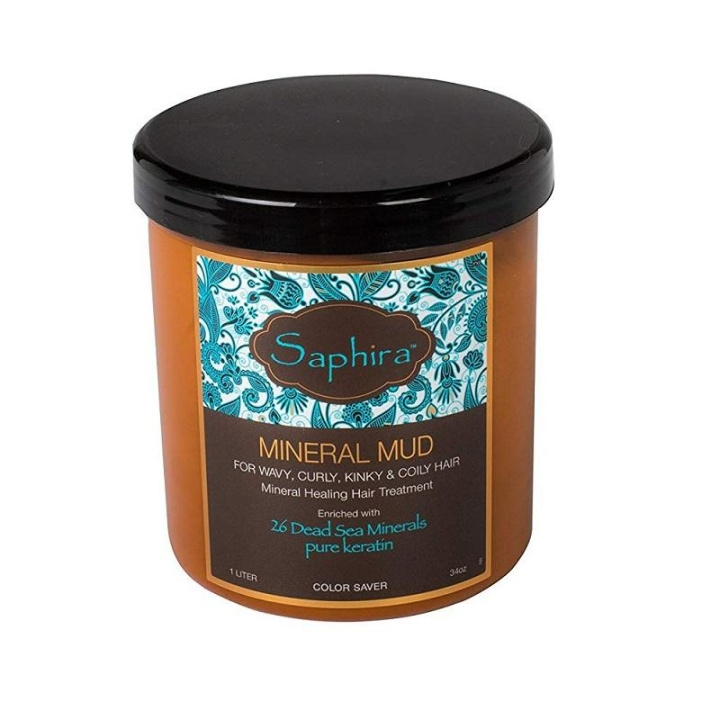 Saphira Curly Divine Mineral Mud 1000ml i gruppen SKØNHED & HELSE / Hår og styling / Hårpleje / Hårmaske hos TP E-commerce Nordic AB (C11080)