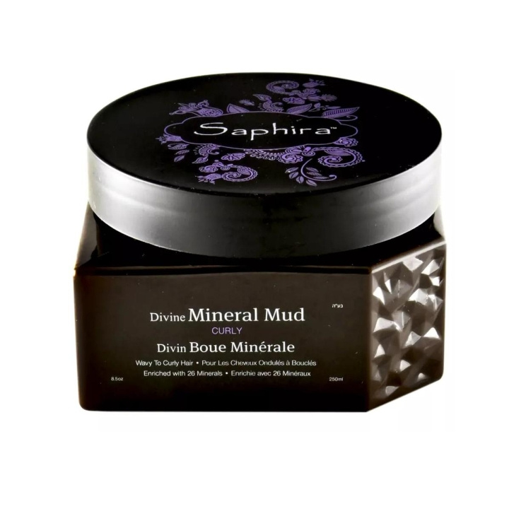 Saphira Curly Divine Mineral Mud 250ml i gruppen SKØNHED & HELSE / Hår og styling / Hårpleje / Hårmaske hos TP E-commerce Nordic AB (C11082)