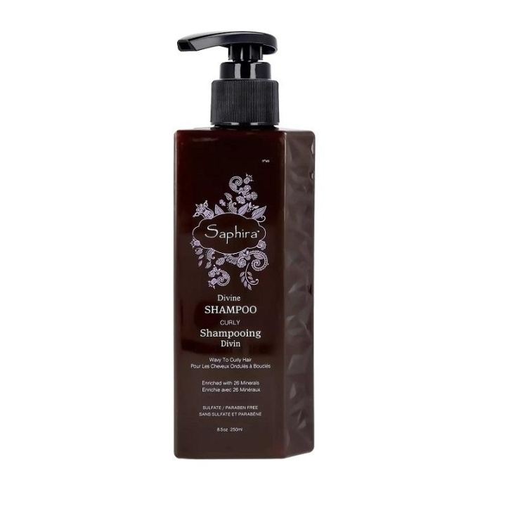 Saphira Curly Divine Schampoo 250ml i gruppen SKØNHED & HELSE / Hår og styling / Hårpleje / Shampoo hos TP E-commerce Nordic AB (C11113)