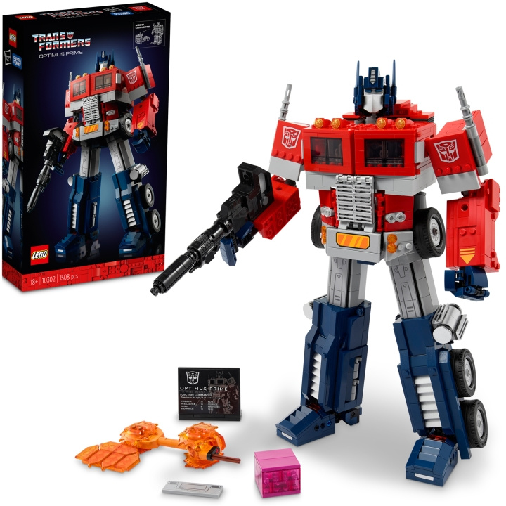 LEGO Icons - Optimus Prime 10302 i gruppen LEGETØJ, BØRN & BABY / Legetøj / Bygge legesager / Lego hos TP E-commerce Nordic AB (C11884)