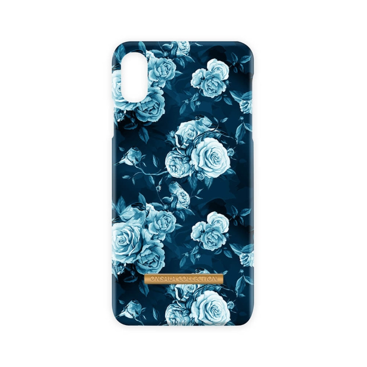 Onsala COLLECTION Mobil Cover Shine Dark flower iPhone XS MAX i gruppen SMARTPHONES & TABLETS / Mobil Beskyttelse / Apple / iPhone XS Max / Cover hos TP E-commerce Nordic AB (C12128)