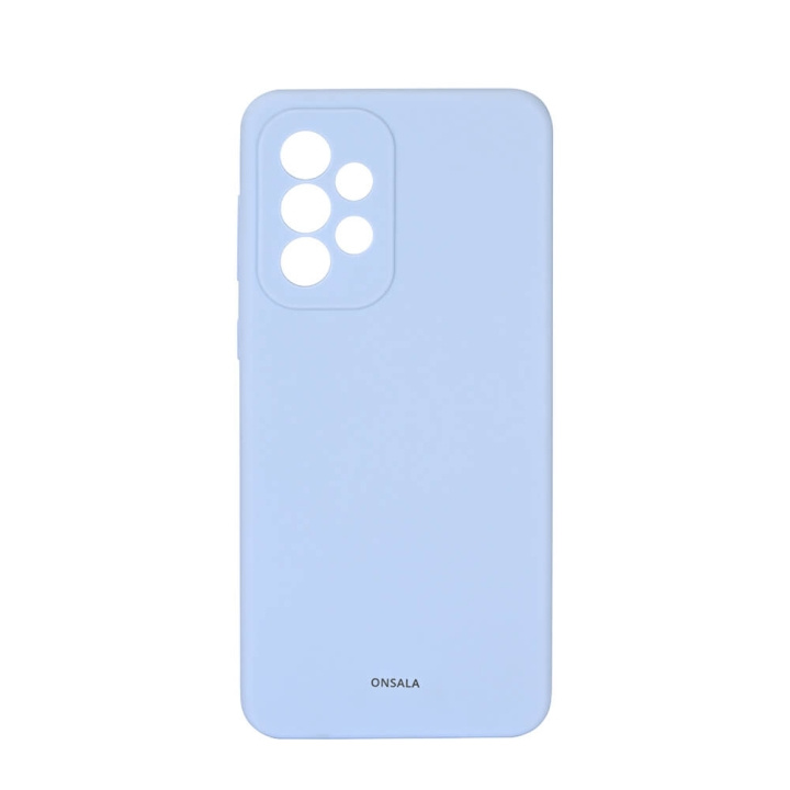 Onsala Mobilcover Silikone Light Blue - Samsung A03 i gruppen SMARTPHONES & TABLETS / Mobil Beskyttelse / Samsung hos TP E-commerce Nordic AB (C12610)