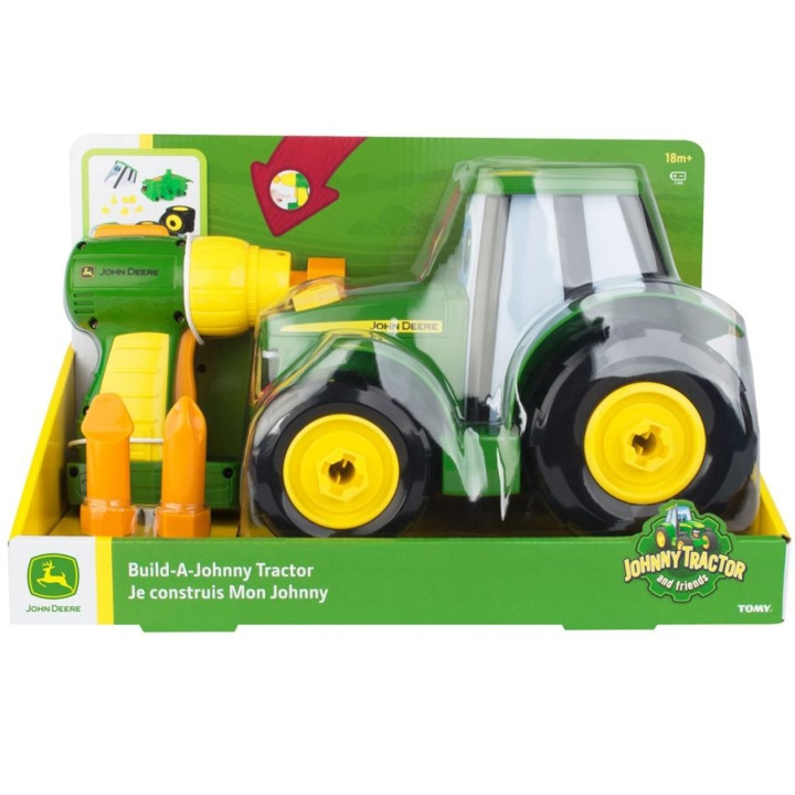 Meccano John Deere Build A Johnny Tractor i gruppen LEGETØJ, BØRN & BABY / Legetøj / Legetøjsbiler hos TP E-commerce Nordic AB (C13220)