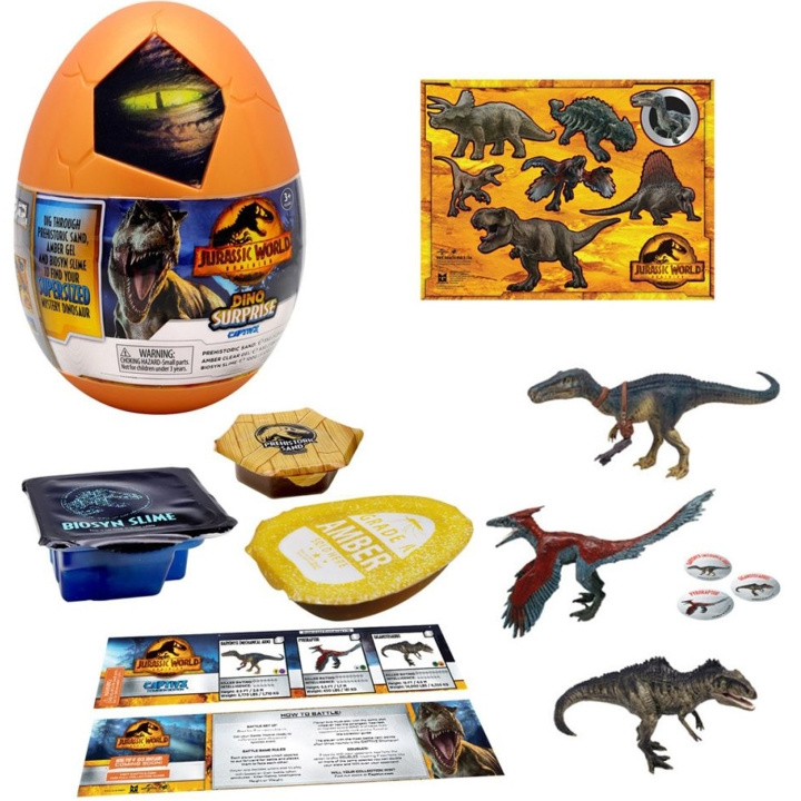 Jurassic World Captivz Dominion Surprise Egg i gruppen LEGETØJ, BØRN & BABY / Legetøj / Legetøj hos TP E-commerce Nordic AB (C13235)