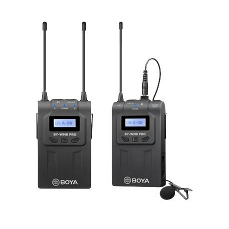 BOYA WM8 PRO-K1 UHF Single-Channel Wireless mic, 48 channels, 6 hours i gruppen HJEMMEELEKTRONIK / Lyd & billede / Håndholdte mikrofoner hos TP E-commerce Nordic AB (C13929)