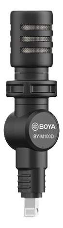 Boya Plug-in and play mic (Lightning) i gruppen HJEMMEELEKTRONIK / Lyd & billede / Håndholdte mikrofoner hos TP E-commerce Nordic AB (C13987)