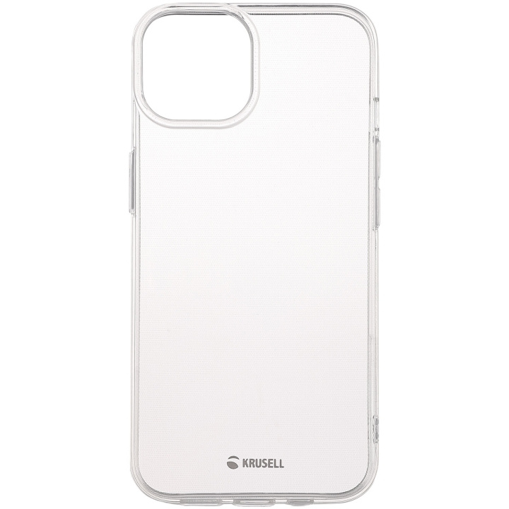 Krusell SoftCover iPhone 14 Transparent i gruppen SMARTPHONES & TABLETS / Mobil Beskyttelse / Apple / iPhone 14 hos TP E-commerce Nordic AB (C15371)