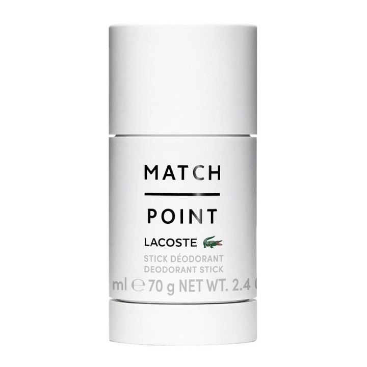 Lacoste Match Point Deodorant Stick 75ml i gruppen SKØNHED & HELSE / Duft & Parfume / Deodorant / Deo for ham hos TP E-commerce Nordic AB (C15448)