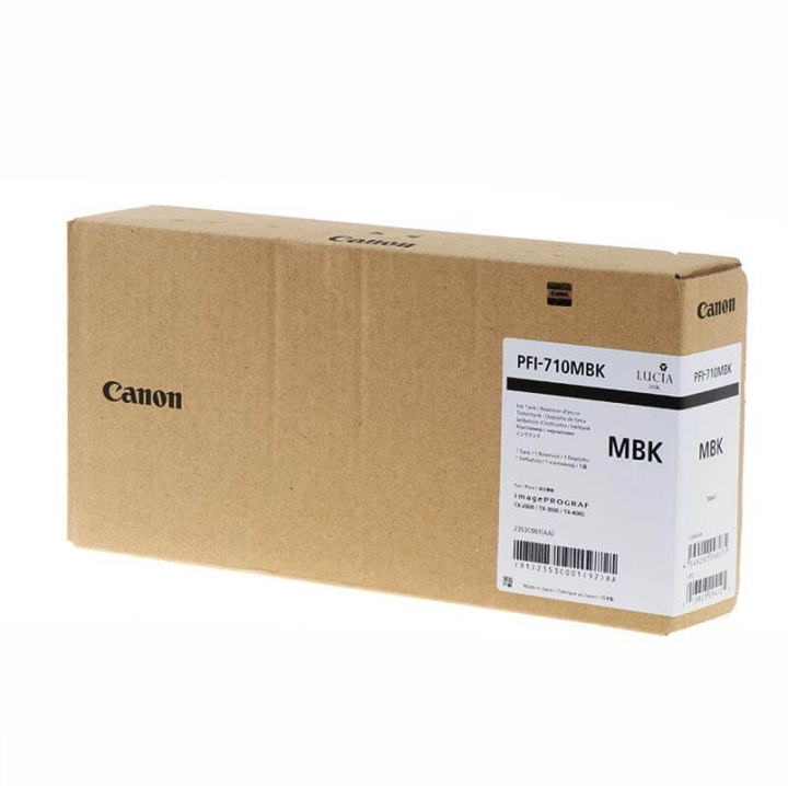 Canon Blæk 2354C001 PFI-710 Sort i gruppen COMPUTERTILBEHØR / Printere og tilbehør / Blæk og toner / Blækpatroner / Canon hos TP E-commerce Nordic AB (C16015)