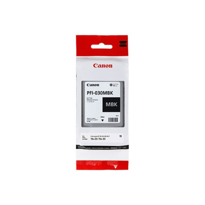 Canon Blæk 3488C001 PFI-030 Matsort i gruppen COMPUTERTILBEHØR / Printere og tilbehør / Blæk og toner / Blækpatroner / Canon hos TP E-commerce Nordic AB (C16047)