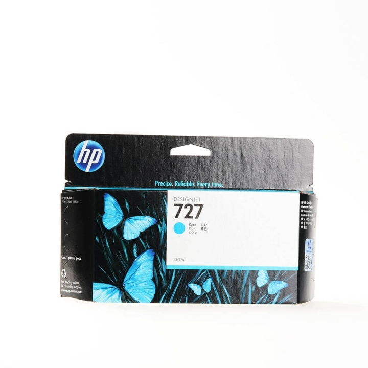 HP Ink B3P19A 727 Cyan 130ml i gruppen COMPUTERTILBEHØR / Printere og tilbehør / Blæk og toner / Blækpatroner / HP hos TP E-commerce Nordic AB (C17366)