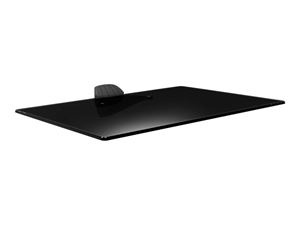 Barkan E85G+ A/V Glass Shelf - Black tempered glass i gruppen HJEMMEELEKTRONIK / Lyd & billede / Tv og tilbehør / Vægbeslag hos TP E-commerce Nordic AB (C18817)