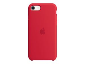 Apple iPhone SE Silicone Case - Red i gruppen SMARTPHONES & TABLETS / Mobil Beskyttelse / Apple / iPhone SE (2nd gen & 3rd gen) / Cover hos TP E-commerce Nordic AB (C21254)