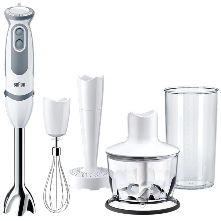 Braun Stavmixer MQ5237WH MultiQuick 5 Vario i gruppen HJEM, HUS & HAVE / Husholdningsapparater / Foodprocessor og køkkenassistenter / Stavblender hos TP E-commerce Nordic AB (C22068)