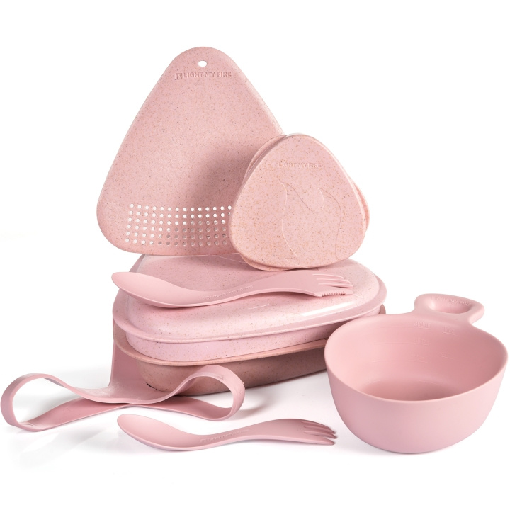 Light My Fire Outdoor MealKit 8pcs Dusty Pink i gruppen SPORT, FRITID & HOBBY / Friluftsliv / Udendørs madlavning hos TP E-commerce Nordic AB (C22135)