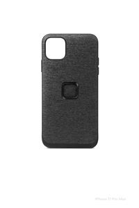 Peak Design Everyday Fabric Case iPhone 11 Pro Max - Charcoal i gruppen SMARTPHONES & TABLETS / Mobil Beskyttelse / Apple / iPhone 11 Pro Max / Cover hos TP E-commerce Nordic AB (C22284)