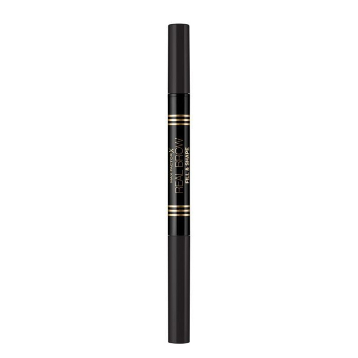 Max Factor Real Brow Fill & Shape 05 Black Brown i gruppen SKØNHED & HELSE / Makeup / Øjne og øjenbryn / Øjenbryn pen hos TP E-commerce Nordic AB (C22848)