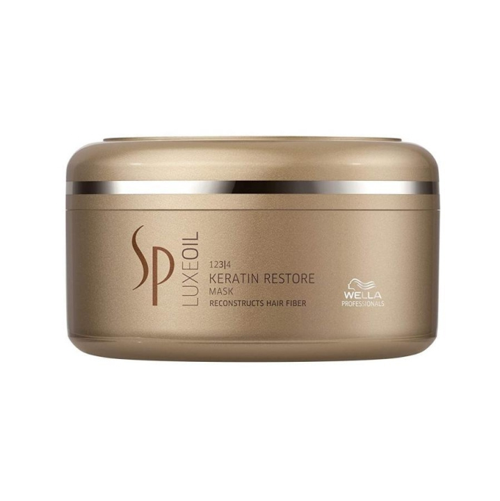 Wella SP LuxeOil Keratin Restore Mask 150ml i gruppen SKØNHED & HELSE / Hår og styling / Hårpleje / Hårmaske hos TP E-commerce Nordic AB (C22865)