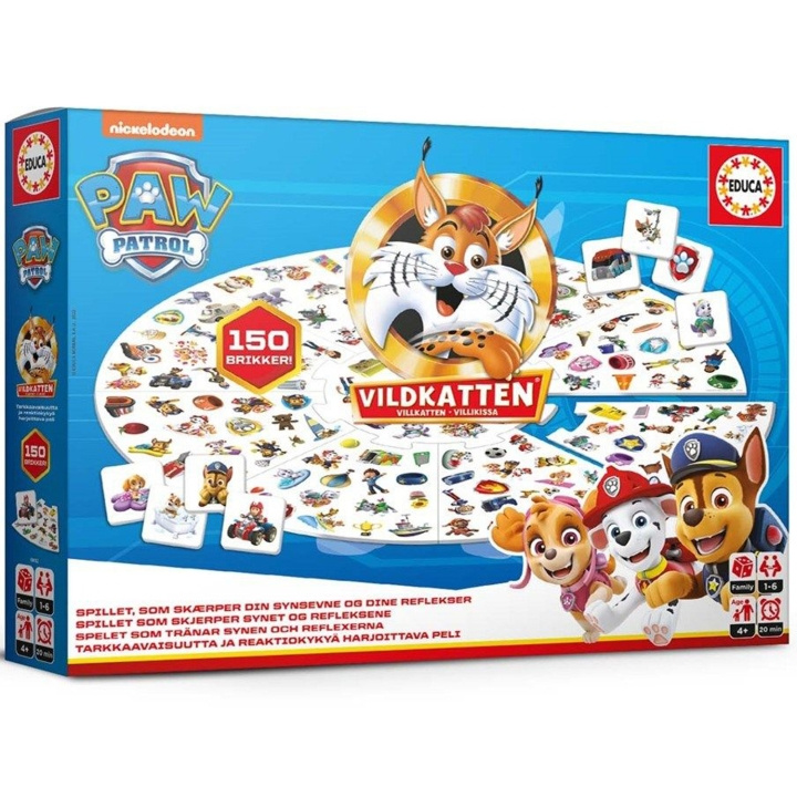 Mattel Games Vildkatten Paw Patrol i gruppen LEGETØJ, BØRN & BABY / Legetøj / Brætspil / Spil til børn hos TP E-commerce Nordic AB (C23421)