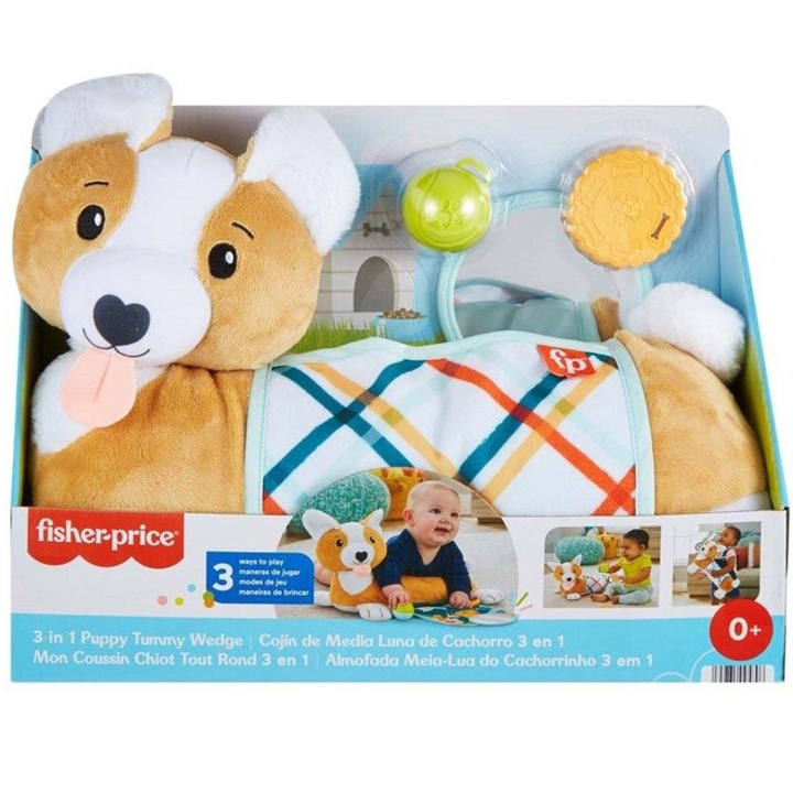 Fisher Price 3-in-1 Puppy Tummy Wedge i gruppen LEGETØJ, BØRN & BABY / Babyleg (0-3 år) / Aktivitetslegetøj hos TP E-commerce Nordic AB (C23427)