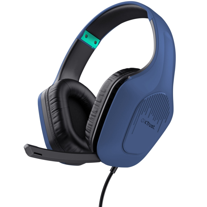 Trust GXT 415B Zirox Gaming Headset Blå i gruppen COMPUTERTILBEHØR / GAMING / Headset hos TP E-commerce Nordic AB (C25457)