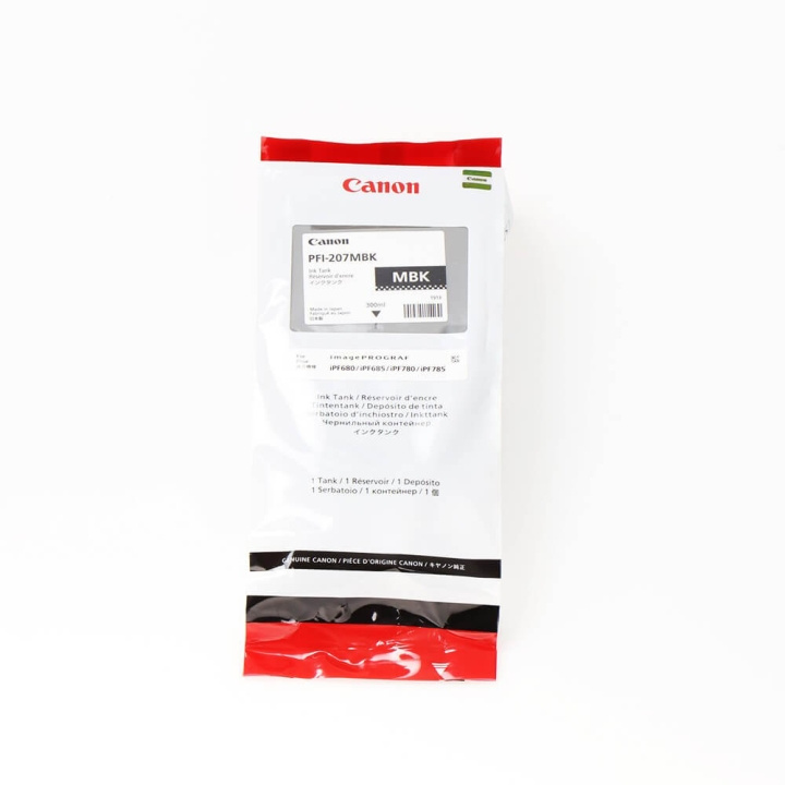 Canon Blæk 8788B001 PFI-207 Matsort i gruppen COMPUTERTILBEHØR / Printere og tilbehør / Blæk og toner / Toner / Canon hos TP E-commerce Nordic AB (C26332)