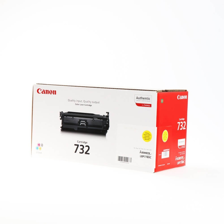 Canon Toner 6260B002 732 Gul i gruppen COMPUTERTILBEHØR / Printere og tilbehør / Blæk og toner / Toner / Canon hos TP E-commerce Nordic AB (C26560)