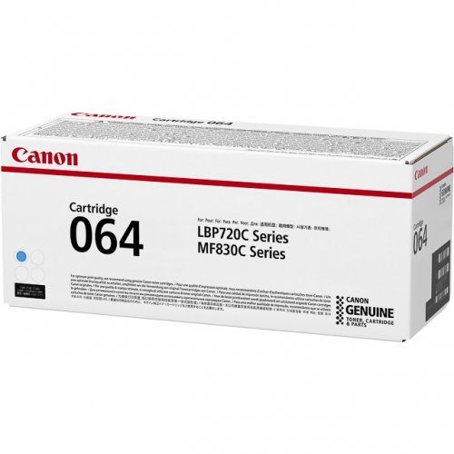 Canon Toner 4935C001 064 Cyan i gruppen COMPUTERTILBEHØR / Printere og tilbehør / Blæk og toner / Toner / Canon hos TP E-commerce Nordic AB (C26599)