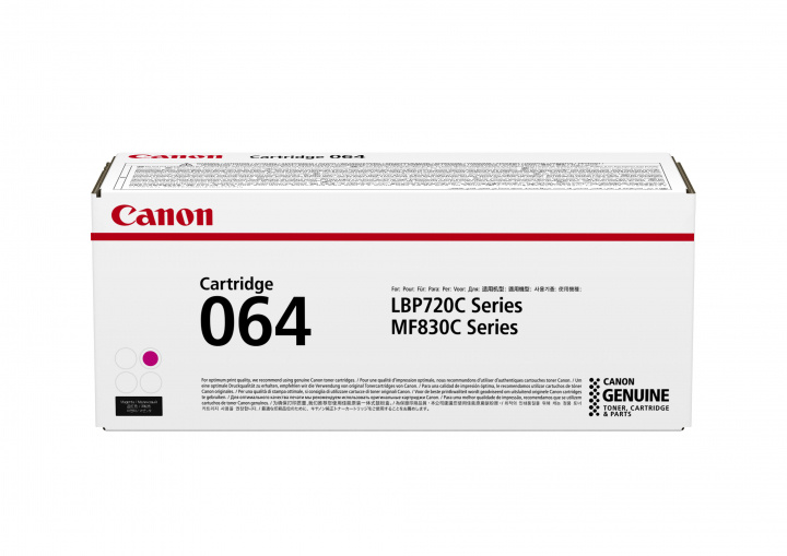 Canon Toner 4933C001 064 Magenta i gruppen COMPUTERTILBEHØR / Printere og tilbehør / Blæk og toner / Toner / Canon hos TP E-commerce Nordic AB (C26600)