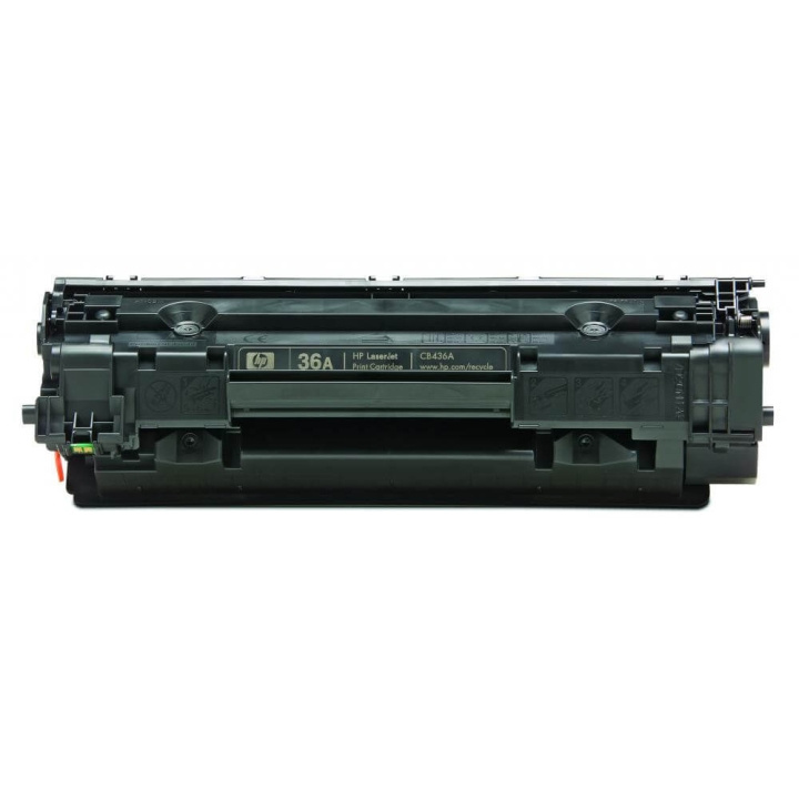 HP Toner CB436A 36A Sort i gruppen COMPUTERTILBEHØR / Printere og tilbehør / Blæk og toner / Toner / HP hos TP E-commerce Nordic AB (C27086)