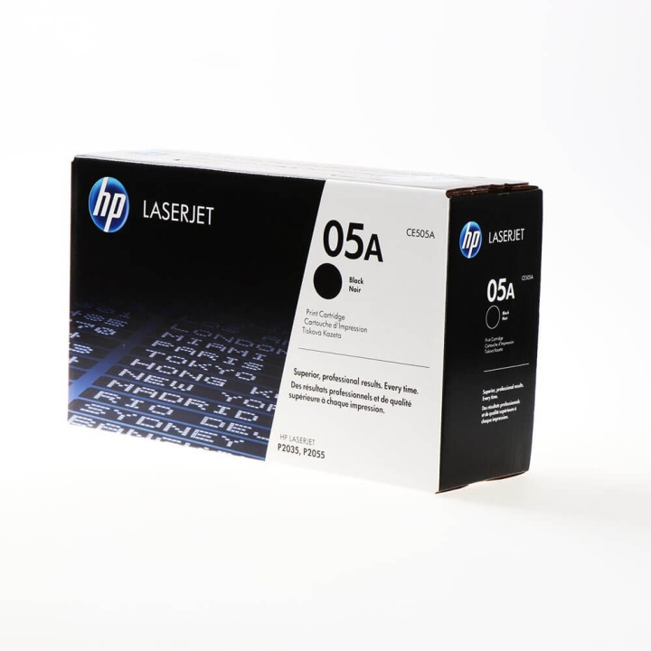 HP Toner CE505A 05A Sort i gruppen COMPUTERTILBEHØR / Printere og tilbehør / Blæk og toner / Toner / HP hos TP E-commerce Nordic AB (C27155)