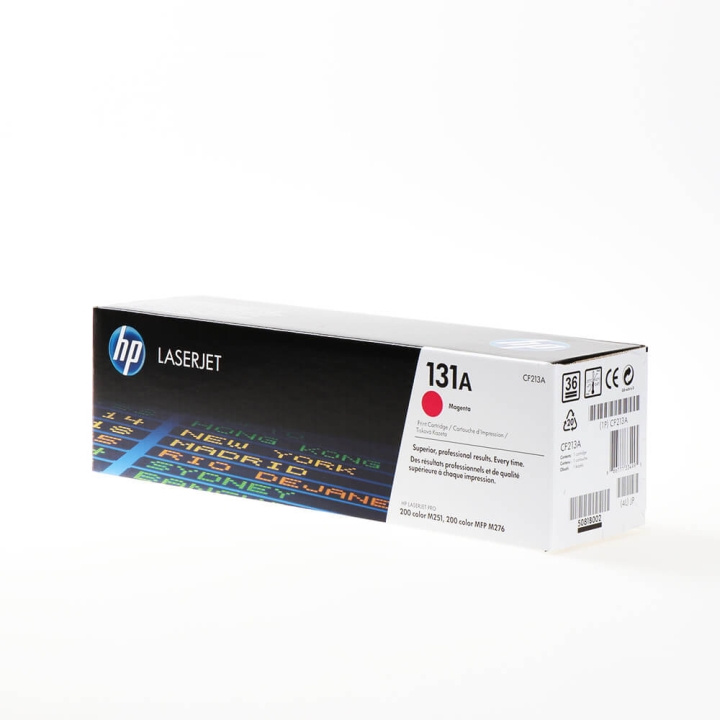 HP Toner CF213A 131A Magenta i gruppen COMPUTERTILBEHØR / Printere og tilbehør / Blæk og toner / Toner / HP hos TP E-commerce Nordic AB (C27169)