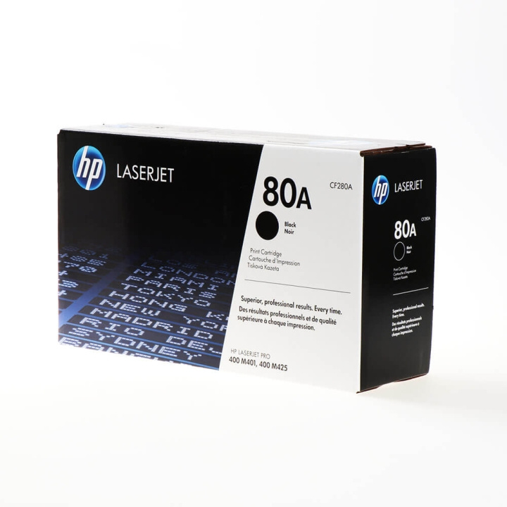 HP Toner CF280A 80A Sort i gruppen COMPUTERTILBEHØR / Printere og tilbehør / Blæk og toner / Toner / HP hos TP E-commerce Nordic AB (C27192)