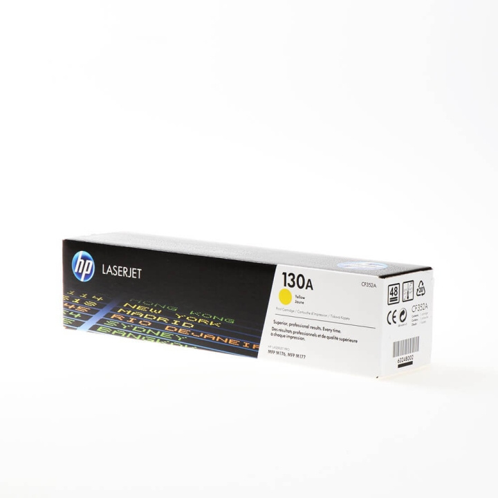 HP Toner CF352A 130A Gul i gruppen COMPUTERTILBEHØR / Printere og tilbehør / Blæk og toner / Toner / HP hos TP E-commerce Nordic AB (C27224)